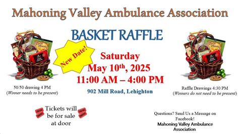 MVAA Annual Spring Basket Raffle, 902 Mill Rd, Lehighton, PA, United ...