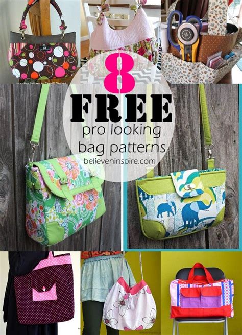 Image result for Bag Patterns Free Printable