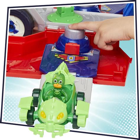 Buy PJ Masks PJ Launching Seeker Preschool Toy, Transforming Vehicle ...