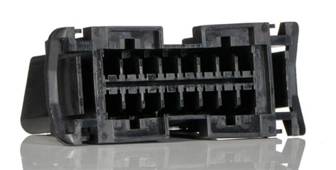 51115-1601 Molex | Molex, OBD-II Automotive Connector Socket Black ...