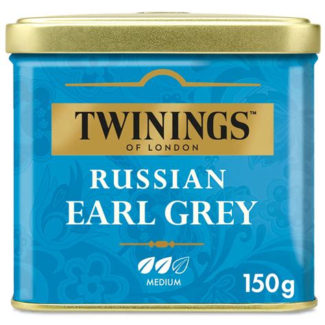 Russian Earl Gray Black Tea Twinings - Box | Buy Online | My French Grocery