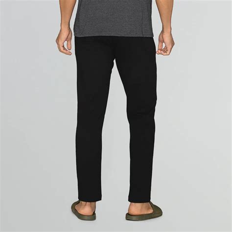 Code Cotton Rich Track Pants Pitch Black – XYXX Apparels