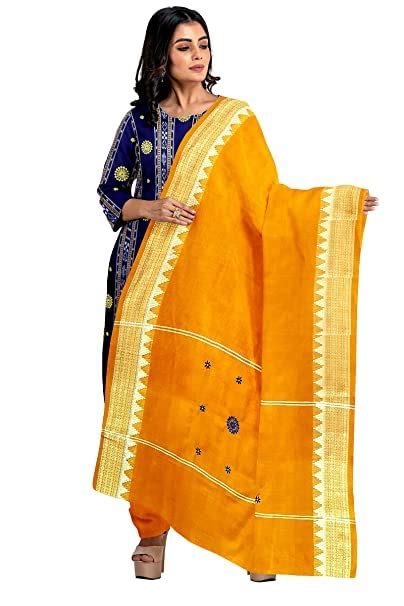 Buy NUAPATANAPATA Odisha Handloom Pure Cotton Traditional Sambalpuri ...