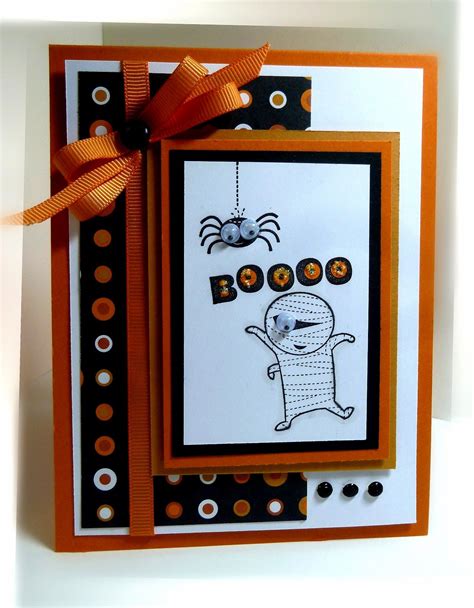 Me, My Stamps and I | Halloween cards handmade, Halloween invitation ...