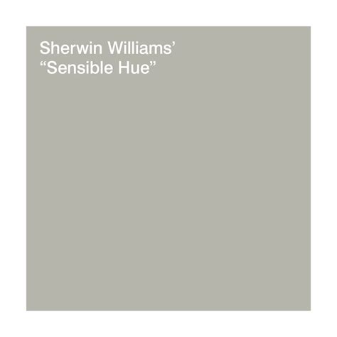 Sherwin Williams Sensible Hue
