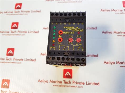 Turck Ms96-12-r Multi Safe Control Circuit – Aeliya Marine Tech