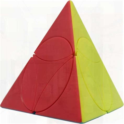 Coin Tetrahedron Magic Cube Puzzle For Stickerless Solving, Metal ...