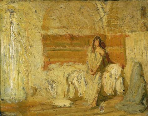 Buy Museum Art Reproductions Study for the Annunciation, 1898 by Henry ...
