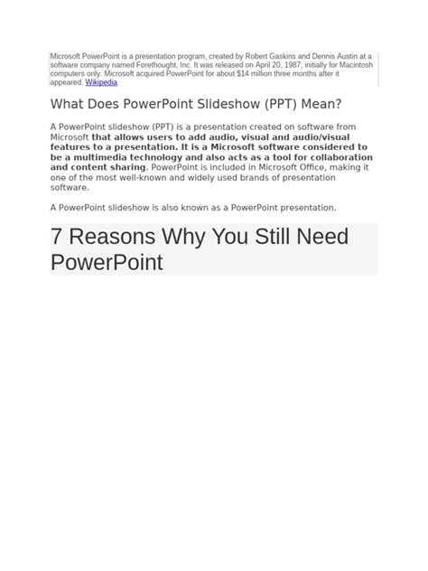 Image result for PowerPoint Presentation Notes PDF