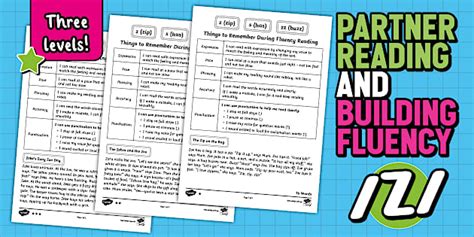 Partner Reading and Building Fluency - /Z/