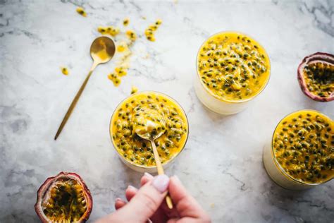 Brazilian Passion Fruit Mousse : At the Immigrant's Table