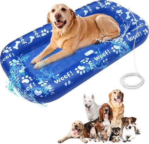 Amazon.com: CestMall 56"" x 31"" Dog Floats for Pool, River and Ocean ...