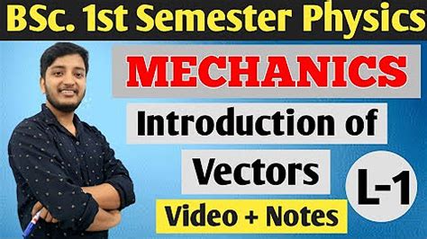 Image result for BSc First Year Physics Paper First Vector