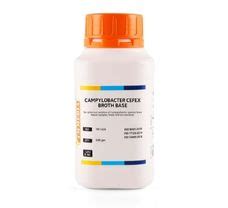 Buy CAMPYLOBACTER CEFEX BROTH BASE, 500 gm TM1335-500gm in India | Biomall