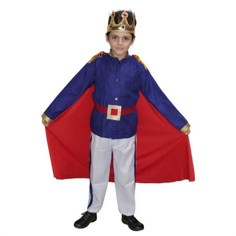 KAKU FANCY DRESSES Fairy Tales Prince Charming Costume -White & Blue, 5 ...