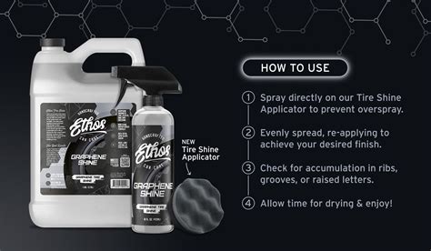 Graphene Shine - Best Tire Shine Enhanced with Graphene!