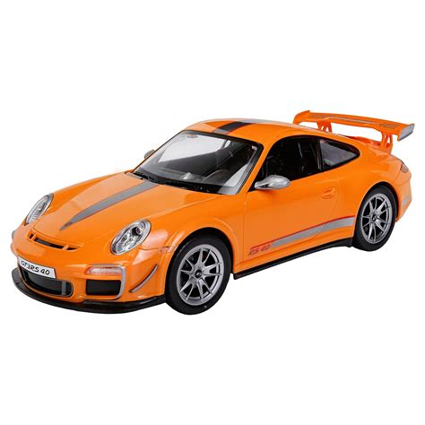 Comdaq Porsche 911 Gtr3 Rs Scale 1: 14 Radio Control (Black/Orange ...