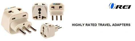 Orei India to Italy, Libya, Chile & More (Type L) Travel Adapter Plug ...