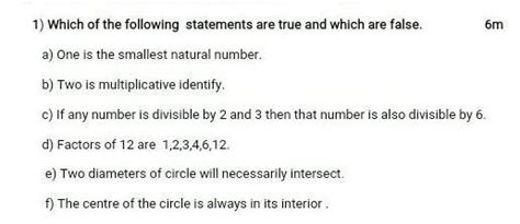 c if any number is divisible by 2 and 3 divisible 6 - Brainly.in