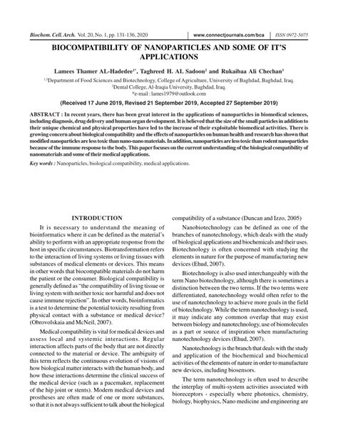 Image result for Nanoparticles Biocompatibility