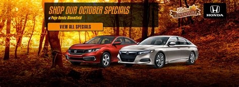 Page Honda Bloomfield | Honda Dealer in Bloomfield Hills, MI