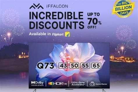 iFFALCON Introduces Q73 – Exclusive QLED Ultra HD 4K TV on Flipkart for ...