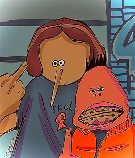 Lars n Fugger from Bridge Kids | Kids shows, Funky art, Cartoon