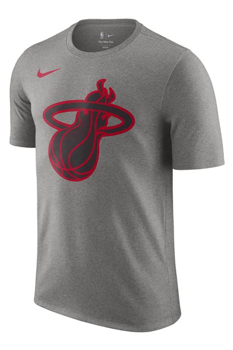 Nike - Nike Miami Heat Essential City Edition Nba T-Shirt 'Grey' - NBA