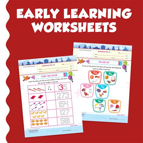 JoGenii|Purple-Turtle-Worksheets-for-Nursery-Kids-(2-3-Years)|Purple Turtle