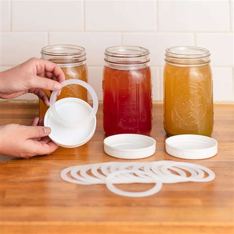 Plastic Lids That Fit Mason Jars at Qiana Flowers blog