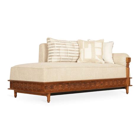 Klas - Two Seater Teak Lounger Sofa | Alankaram