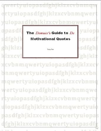 The Downer's Guide to DeMotivational Quotes[Annotated] eBook : Fox ...