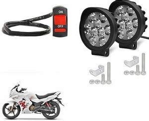 motobridge LED Fog Lamp Unit for Bajaj, Hero, Honda, TVS, Suzuki, KTM ...