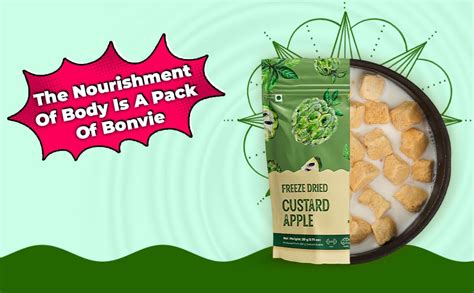 Bonvie Snacks Custard Apple Fruit Snack Custard Apple Fruit Chips ...