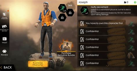 Tips And Tricks On Using Joseph's Ability In Free Fire