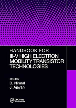 Handbook for III-V High Electron Mobility Transistor Technologies ...