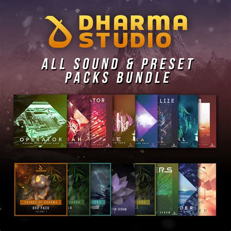 All Sound & Preset Packs Bundle (2020 - 2024 Edition) - Dharma Studio