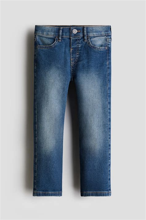 Superstretch Slim Fit Jeans - Dark denim blue - Kids | H&M IN