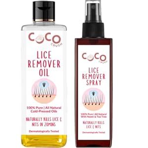 Ayurvedic Anti-Lice Duo: Lice Removal Oil & Hair Spray | 100% Natural ...
