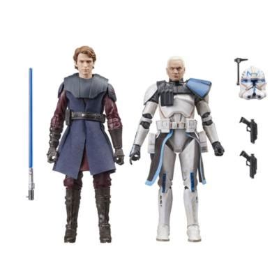 Hasbro The Black Series Anakin Skywalker & Clone Captain Rex Action ...