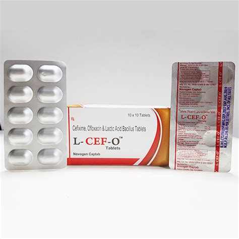 L-CEF-O Tablets Novogen Captab