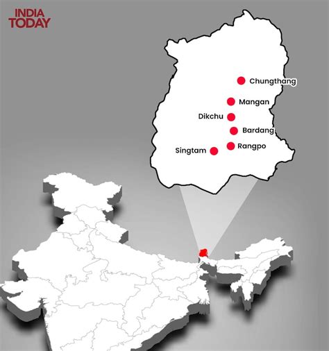 Sikkim flash floods: Explained in graphics how catastrophe unfolded ...