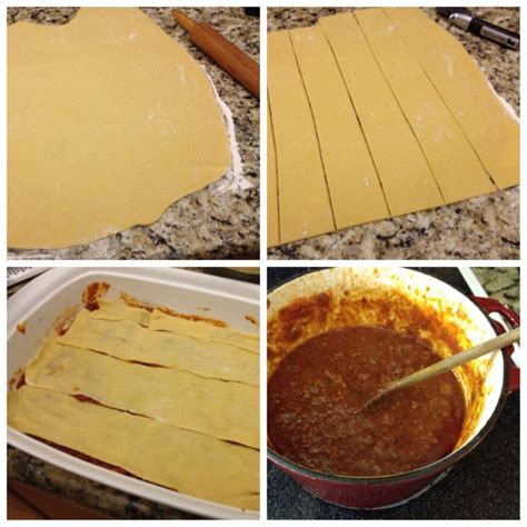 Lasagna with Homemade Lasagna Noodles ~ Secret Recipe Club  