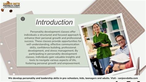 Rezultat imagine pentru Personality Development Classes