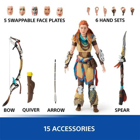 Horizon Forbidden West Shapes Collection Aloy 6-Inch Deluxe Action Fig