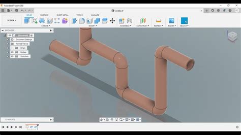Image result for Fusion 360 Pipe Tutorial