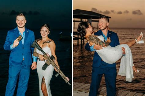 Kyle Rittenhouse Ties the Knot: Wedding Photos Feature AR-15 as He ...