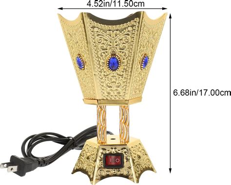 Bakhoor Electric Incense Burner Middle Eastern Style Tabletop Electric ...