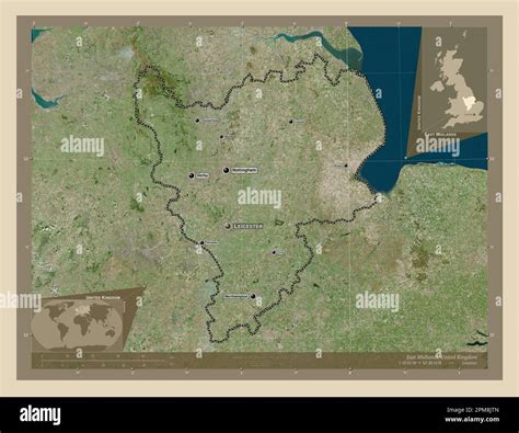 Image result for East Midlands Postcode Map