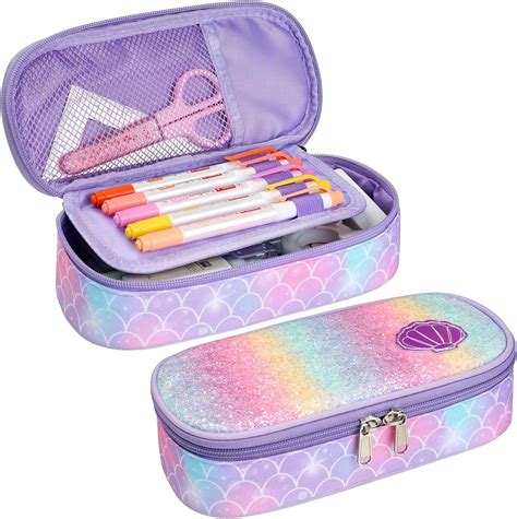 Bagseri Pencil Case for Girls - Cute Pencil Case for Kids Large ...